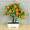 Artificial Plants Bonsai Small Tree Pot Fake Plant Flowers