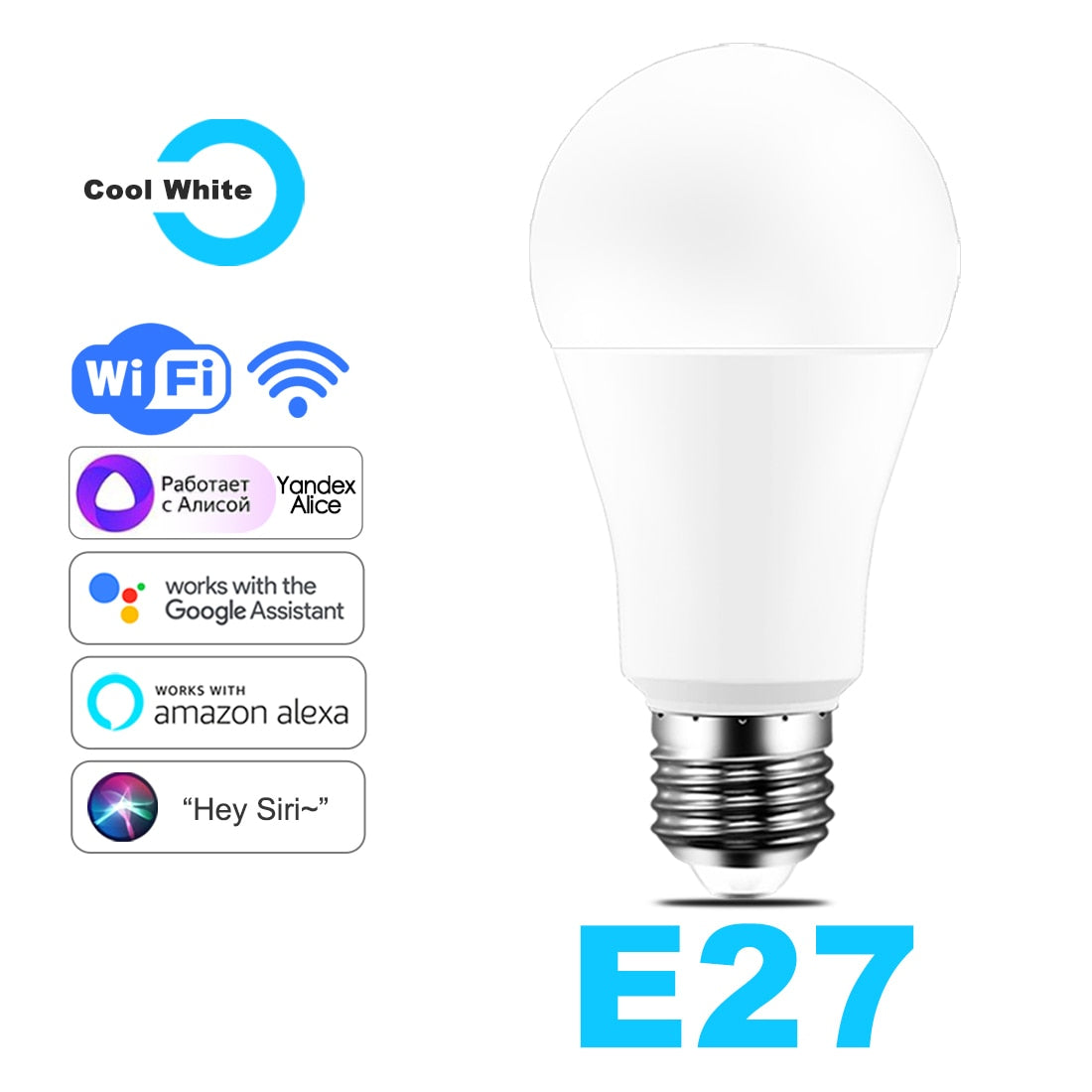Smart Light Bulb B22 E27 LED RGB Lamp
