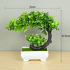 Artificial Plants Bonsai Small Tree Pot Fake Plant Flowers