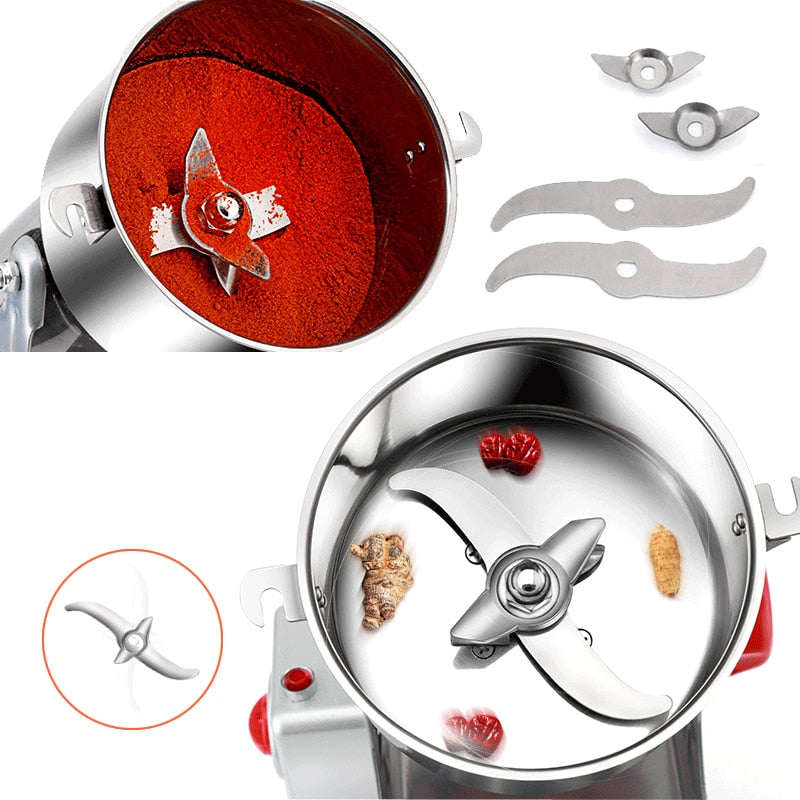 Grains Spices Hebals Cereals Coffee Dry Food Grinder