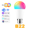 Smart Light Bulb B22 E27 LED RGB Lamp