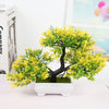 Artificial Plants Bonsai Small Tree Pot Fake Plant Flowers