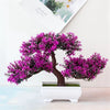 Artificial Plants Bonsai Small Tree Pot Fake Plant Flowers