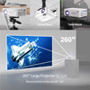 LED Portable Projector Native Supported Home HDMI