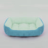 Bed for Dog Cat Pet Square Plush Kennel