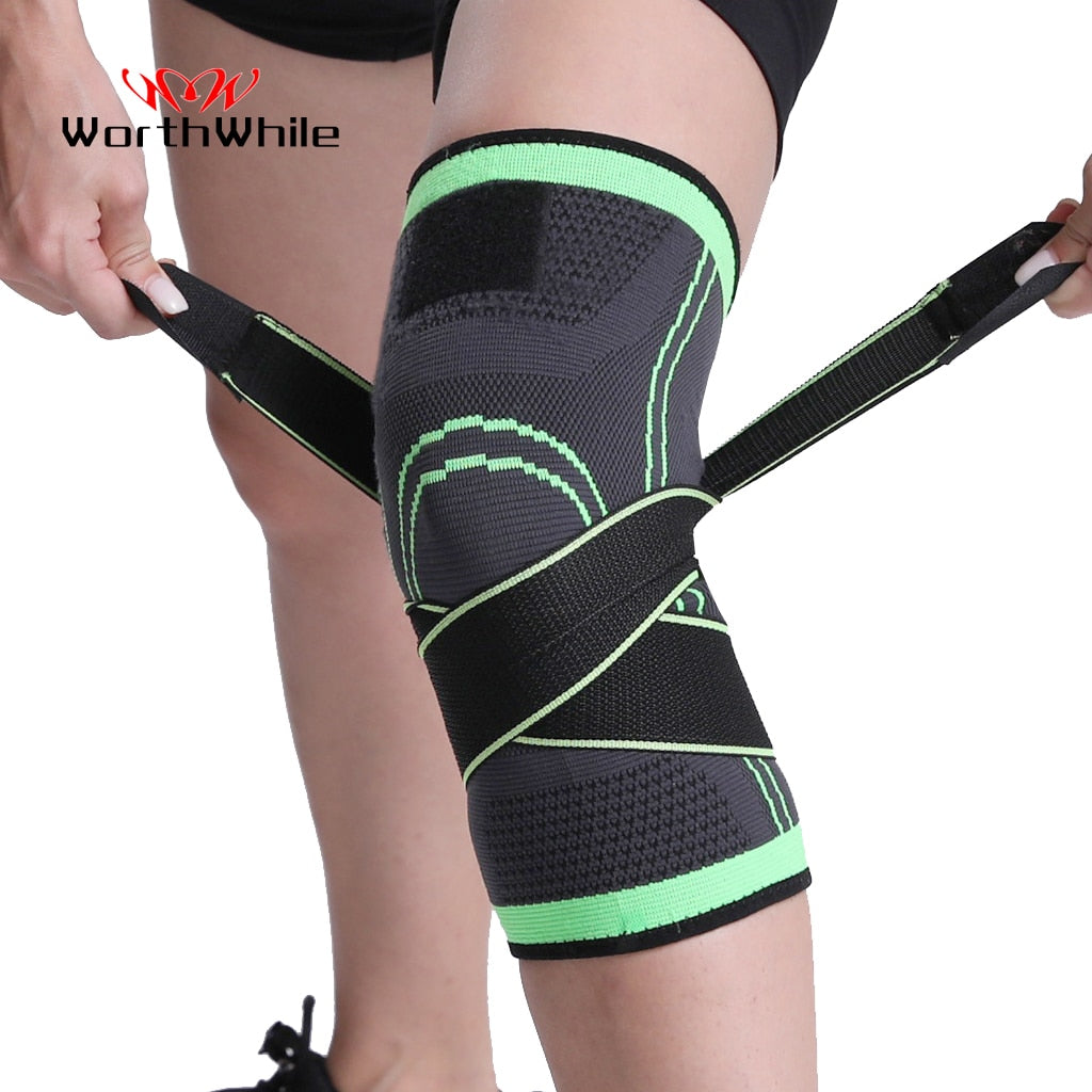 WorthWhile 1PC Sports Kneepad Men Pressurized