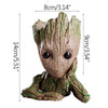 Groot Flower Pot Tree Man Planter With Drainage